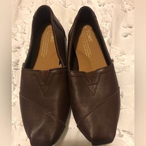 Toms Flats 5.5 Size Brown